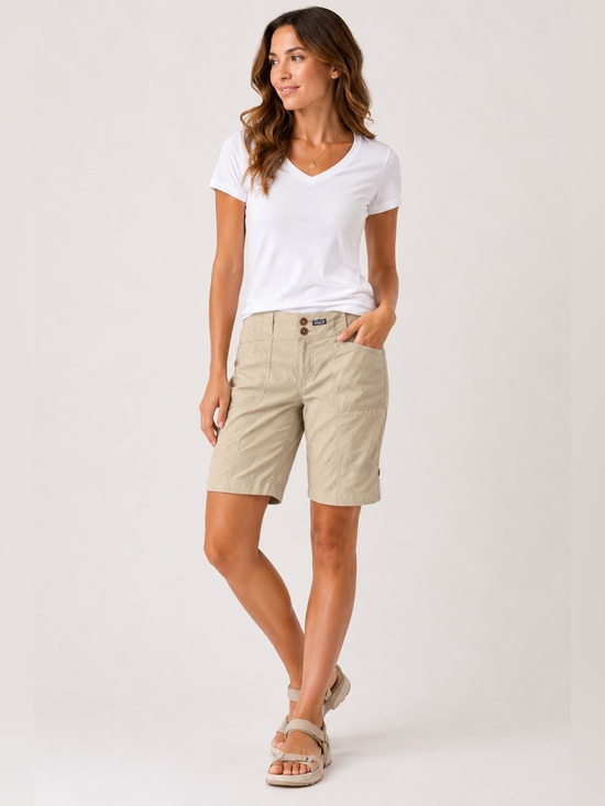 Patagonia Pants - Patagonia Organic Cotton Roll Tab Bermuda Hiking Shorts Size 8
